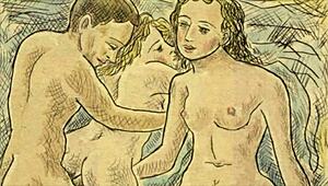 Kocham te vintage erotyczne rysunki