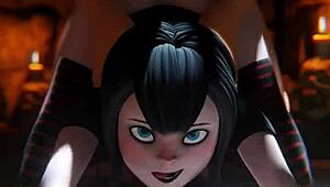 i can't believe mavis got drilled from behind in 3d