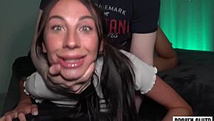 Juicy Alison Takes Cum In Mouth Intensely