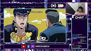 jojo's bizarre adventure the animation parte 4 capitulos 19-20