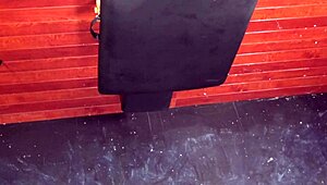 Blonde Licks Shaved Pussy in Hot Lesbian Scene