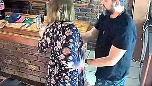 shocked to catch my husband cheating with the neighbor’s slut wife