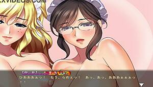maid-san to boin game ends in wild japanese orgy scene