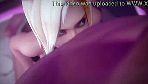 Mercy PMV 2023 brings wild anime hentai vibes. What secrets does this clip hold for fans?
