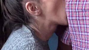 candie cross, wanna drop on your knees for a facial blowjob quickie?