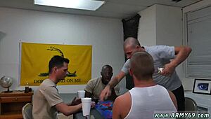 Wow, First Time Gay Blowjobs with Hot Nasty Troops!