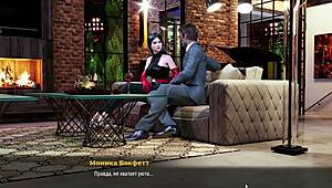 Blonde In Threesome Pussy Action