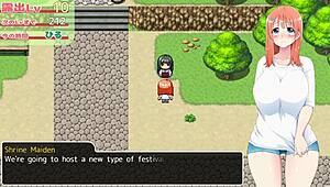 conseguindo um bikini vermelho sexy de uma outra garota - rural jk exhibitionist 2 - parte 2