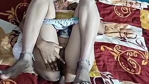 Village Girl Fucked Hard in Desi Style Outdoors