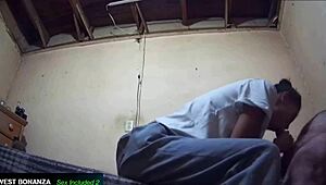 From blowjob to pussy creampie, watch her get filled with hot cum.