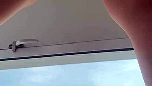 Training hard to fuck with toys