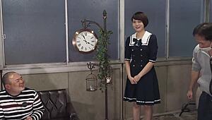 Japanese babe explores wild uncensored sex scenes