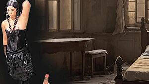 Wednesday and Thing getting wild this Halloween, full vid on Red! 🎃