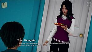 Suggestive Encounter With Bully Lover, Big Tits And Ass