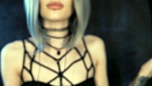 Enjoying asmr oil and cream application.