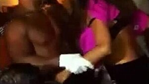 Discover a venezuelan stripper in a lively rumba performance