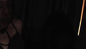 Kira Noir Bound In Interracial BDSM Garage Punishment