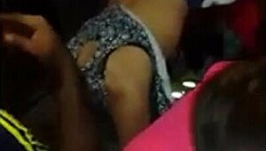 Discover a venezuelan stripper in a lively rumba performance