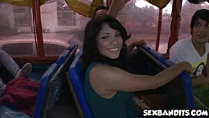 Gorgeous Colombian Gets Nailed Hard.