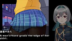 kunugi-chan's life crashes in machine translated game