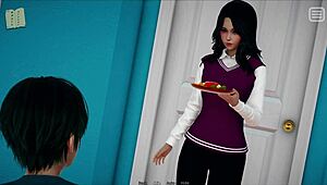 Suggestive Encounter With Bully Lover, Big Tits And Ass