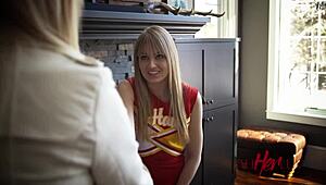 allherluv com hints at wild cheerleader action in teaser clip.