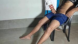 i seduced the innocent nurse in hospital and fucked her on the chair