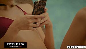 Sexy blonde creampied