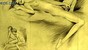 Hey, remember those vintage erotic cartoons with steamy hentai vibes from way back?