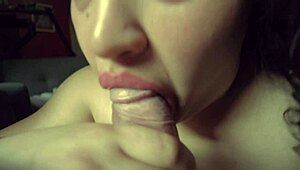 POV action with a lightskin Dominican BBW blowing her neighbor hard.