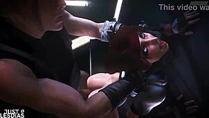 3D porn experience with hardcore cowgirl and doggystyle riding