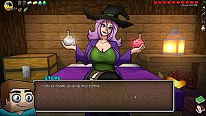 Bruja Prueba Poción para Polla Gigante