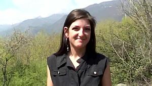 uh, amateur emy bangs tough pig in woods, voyeurs watchin’, lovin’ doggy style hard