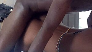 bent over quickie doggystyle fucking big ass