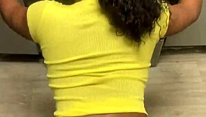 Big booty tranny, you taking that dildo deep or what?