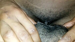 Rubbing My Hard Clit On Her Creamy Hole