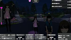 Sereka-san exposes herself discreetly in a naked coat outdoors.