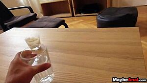 18 year old tries anal in europe lana 2