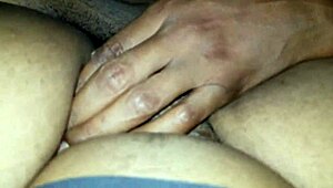 Rubbing My Hard Clit On Her Creamy Hole