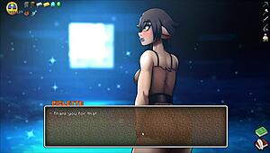 Witch Tests Potion for Giant Cock