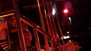 frankie tears stockings in hot retro striptease