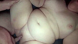 Chubby housewife gets a sensual missionary fuck from her husband