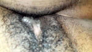 Rubbing My Hard Clit On Her Creamy Hole