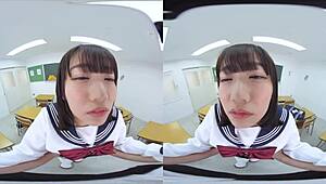 Japanese JAV confession leads to wild classroom assfucking action