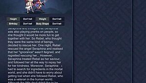 ep1 touching rebels pussy with her kunai buttplug in king of kinks 3d hentai lesbian kinky