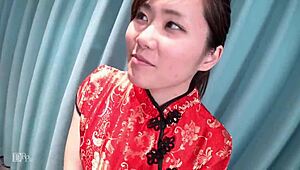 shaved japanese cutie gets naughty in private one-on-one shoot. it’s wild!