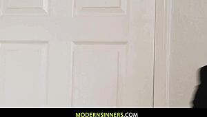 she’s covering up her cheating with sneaky interracial anal play