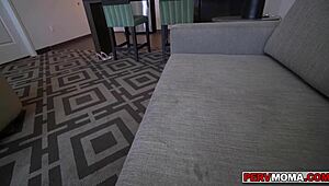 omg, caught my ebony stepmom touching herself... she’s begging me to join! 😲