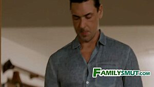 Teen Scout Displays Hoe Talents to Family in Uniform