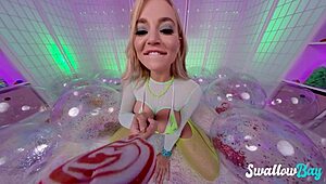 Big Tits Blonde Blake Blossom Gets Facial